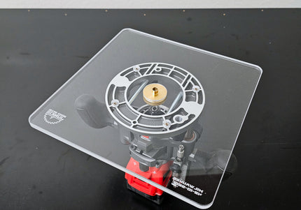 10in Base Plate - Milwaukee M18 FUEL Trim Router Plunge Base (48-10-5601)