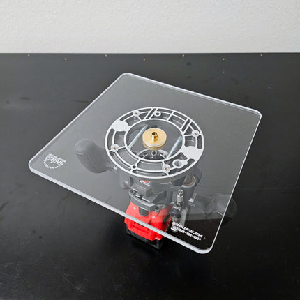 10in Base Plate - Milwaukee M18 FUEL Trim Router Plunge Base (48-10-5601)
