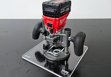 10in Base Plate - Milwaukee M18 FUEL Trim Router Plunge Base (48-10-5601)