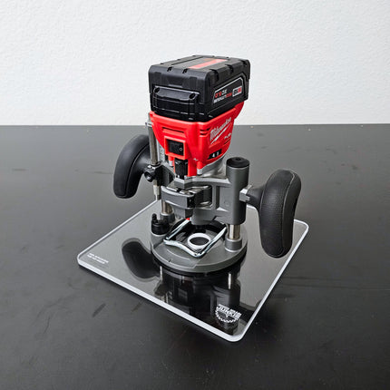 10in Base Plate - Milwaukee M18 FUEL Trim Router Plunge Base (48-10-5601)