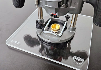 10in Base Plate - Milwaukee M18 FUEL Trim Router Plunge Base (48-10-5601)