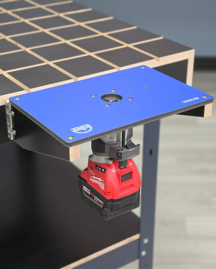 BenchMount™ Trim Router Table — Phenolic & Aluminum Build