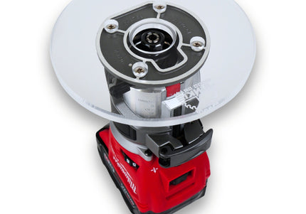 6 inch ROUND Router Base Plate for Milwaukee M18 FUEL 2723-20