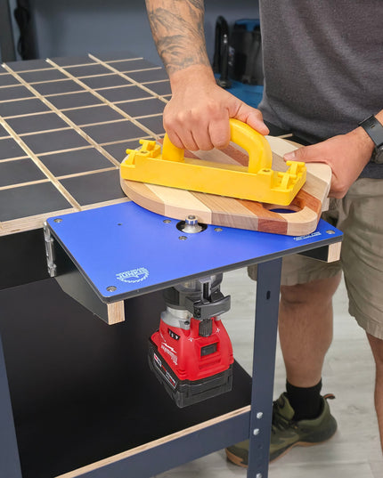 BenchMount™ Trim Router Table — Phenolic & Aluminum Build