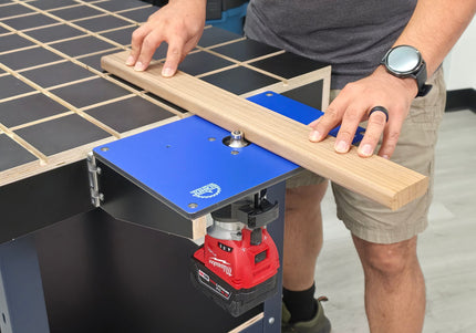BenchMount™ Trim Router Table — Phenolic & Aluminum Build