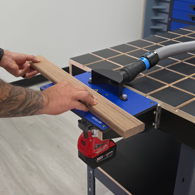 BenchMount™ Trim Router Table — Phenolic & Aluminum Build