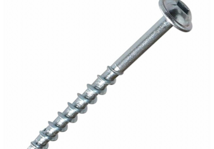 2'' Coarse Thread #8 Zinc Pocket Hole Screws - 100 Screws