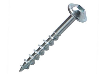 1-1/2'' Coarse Thread #8 Zinc Pocket Hole Screws - 150 Screws