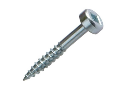 1'' Fine Thread #6 Zinc Pocket Hole Screws - 200 Screws