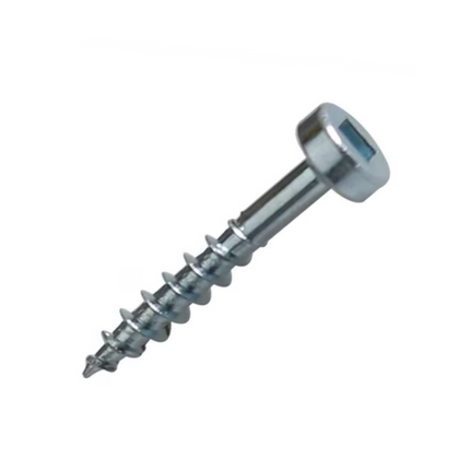 1'' Coarse Thread #7 Zinc Pocket Hole Screws - 200 Screws