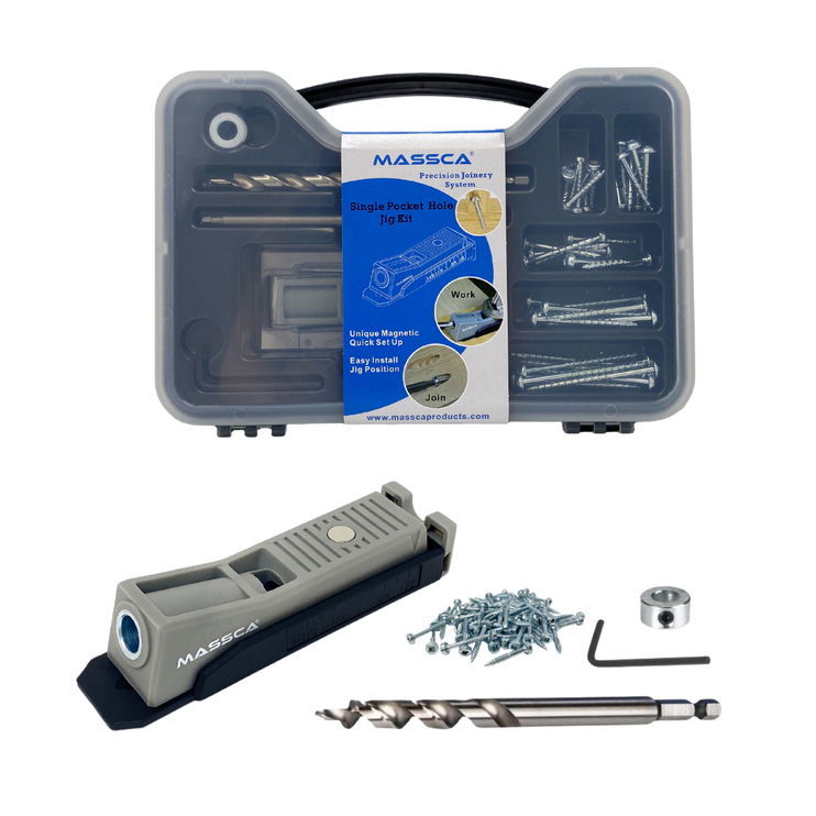 Massca Single Pocket Hole Jig Kit