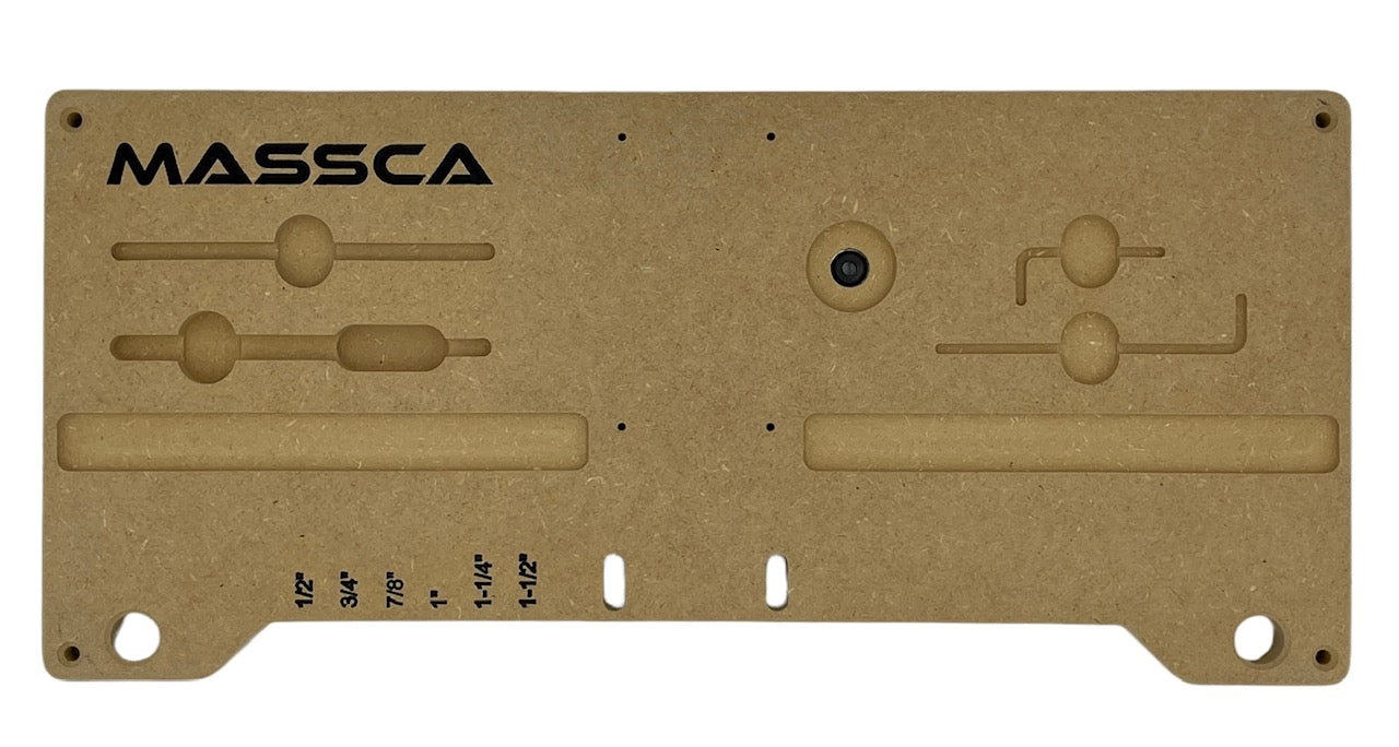 Massca Pocket Hole Jig Mounting System