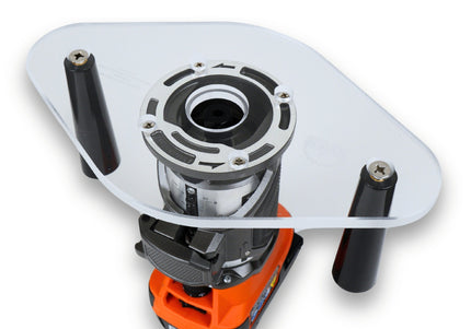 DUAL GRIP Router Base Plate for Ridgid and Ryobi