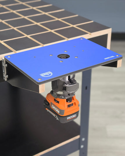 BenchMount™ Trim Router Table — Phenolic & Aluminum Build