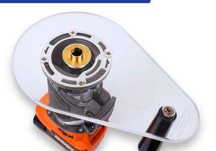 SINGLE GRIP Router Base Plate for Ridgid and Ryobi