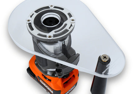 SINGLE GRIP Router Base Plate for Ridgid and Ryobi