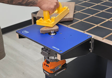BenchMount™ Trim Router Table — Phenolic & Aluminum Build