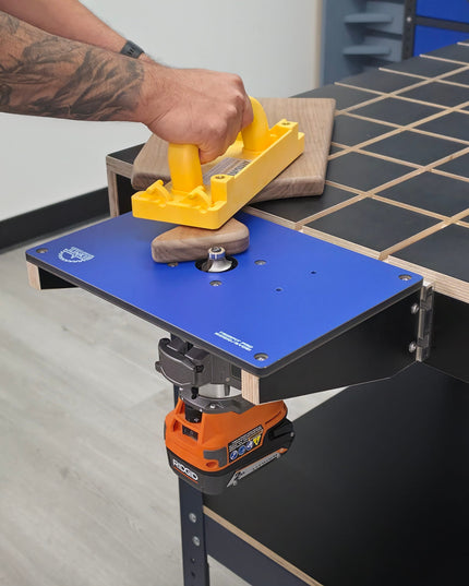 BenchMount™ Trim Router Table — Phenolic & Aluminum Build