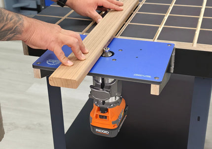 BenchMount™ Trim Router Table — Phenolic & Aluminum Build