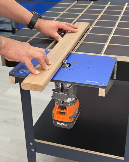BenchMount™ Trim Router Table — Phenolic & Aluminum Build