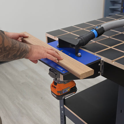 BenchMount™ Trim Router Table — Phenolic & Aluminum Build