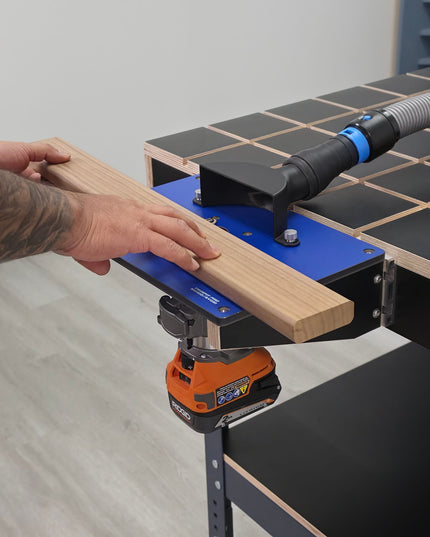 BenchMount™ Trim Router Table — Phenolic & Aluminum Build