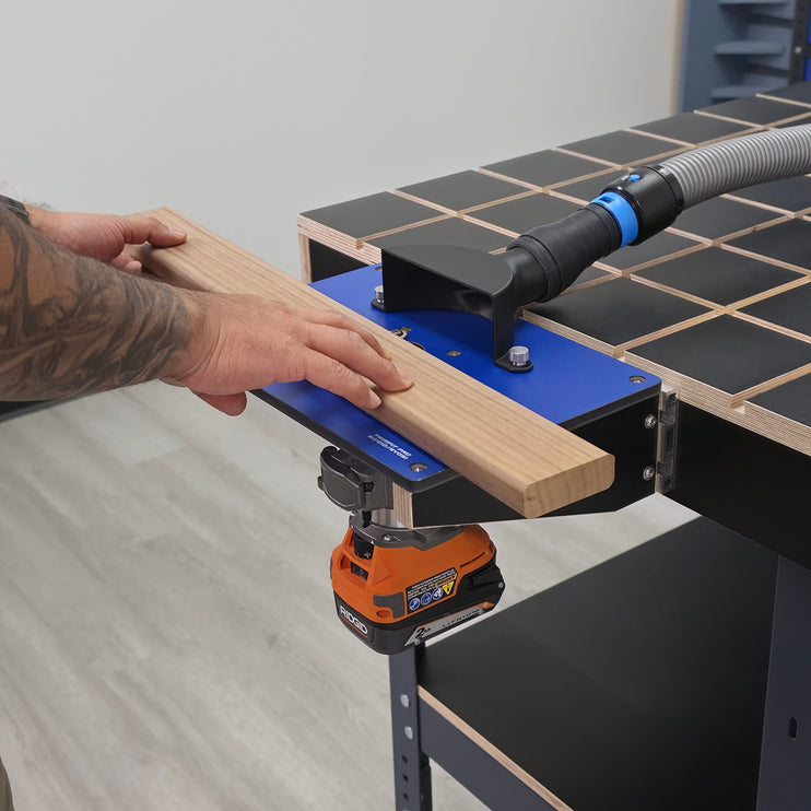 BenchMount™ Trim Router Table — Phenolic & Aluminum Build