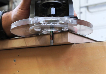 6 inch ROUND Blank Router Base Plate