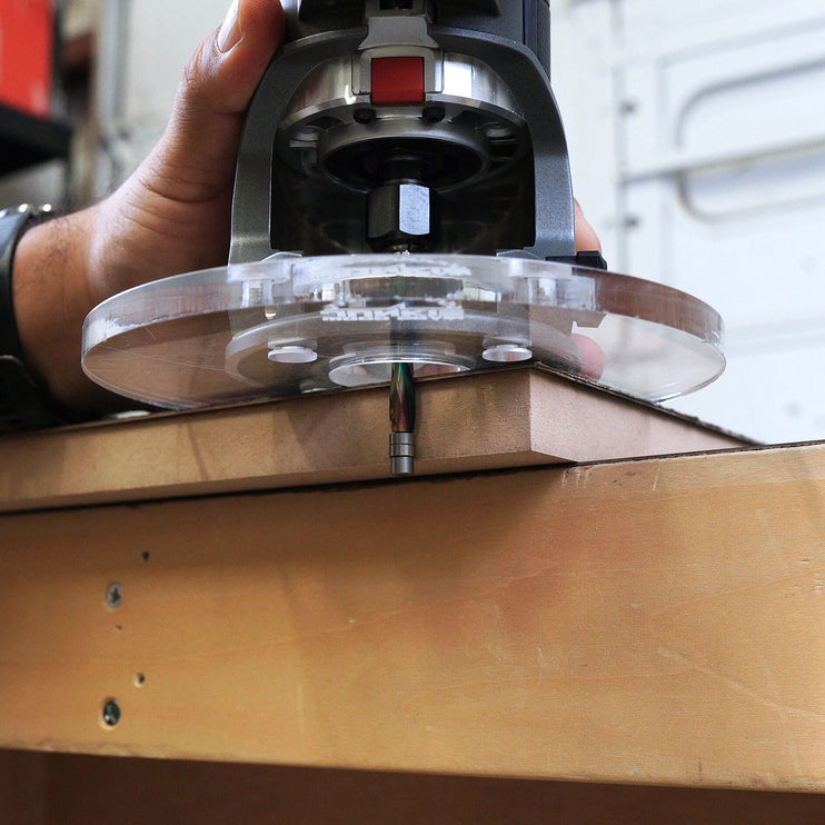 6 inch ROUND Blank Router Base Plate
