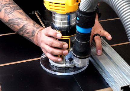 6 inch ROUND Router Base Plate for DeWalt DWP611 and DCW600B