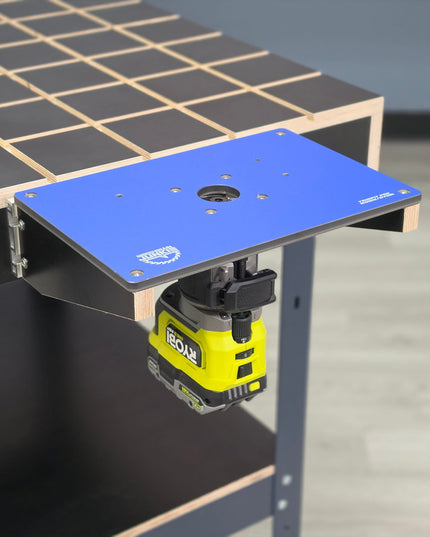 BenchMount™ Trim Router Table — Phenolic & Aluminum Build