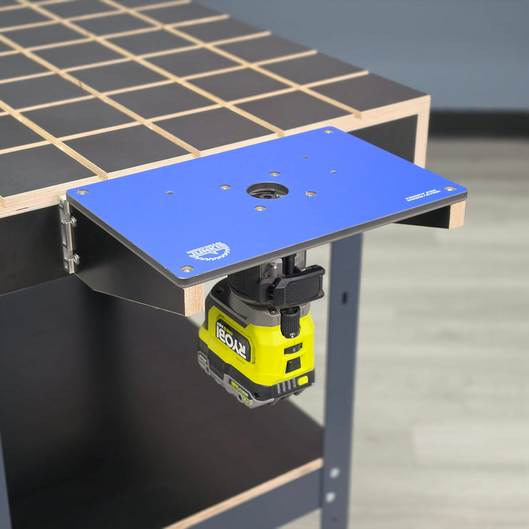 BenchMount™ Trim Router Table — Phenolic & Aluminum Build