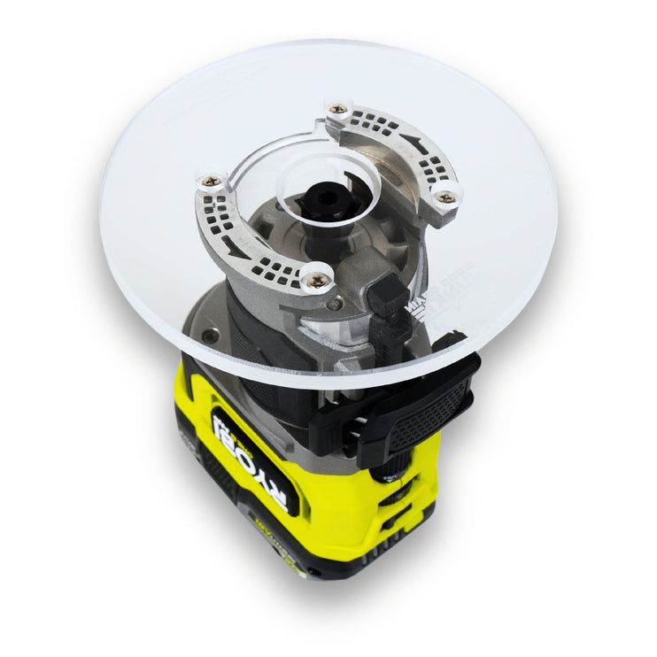 6 inch ROUND Router Base Plate for Ridgid and Ryobi