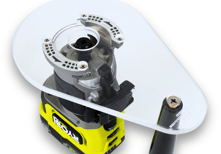 SINGLE GRIP Router Base Plate for Ridgid and Ryobi