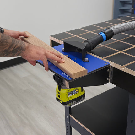 BenchMount™ Trim Router Table — Phenolic & Aluminum Build