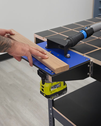 BenchMount™ Trim Router Table — Phenolic & Aluminum Build
