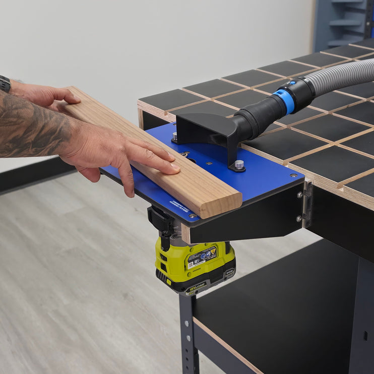 BenchMount™ Trim Router Table — Phenolic & Aluminum Build