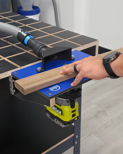 BenchMount™ Trim Router Table — Phenolic & Aluminum Build