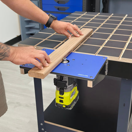 BenchMount™ Trim Router Table — Phenolic & Aluminum Build