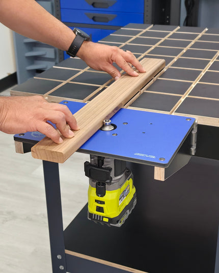 BenchMount™ Trim Router Table — Phenolic & Aluminum Build