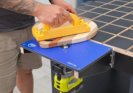 BenchMount™ Trim Router Table — Phenolic & Aluminum Build