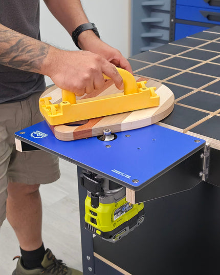BenchMount™ Trim Router Table — Phenolic & Aluminum Build
