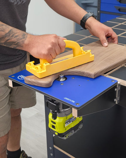BenchMount™ Trim Router Table — Phenolic & Aluminum Build