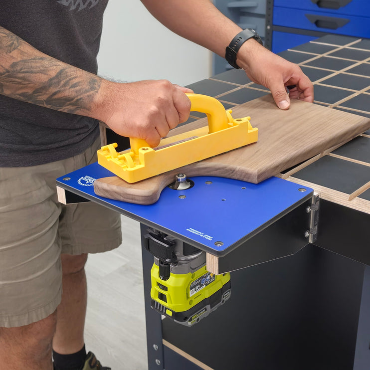 BenchMount™ Trim Router Table — Phenolic & Aluminum Build