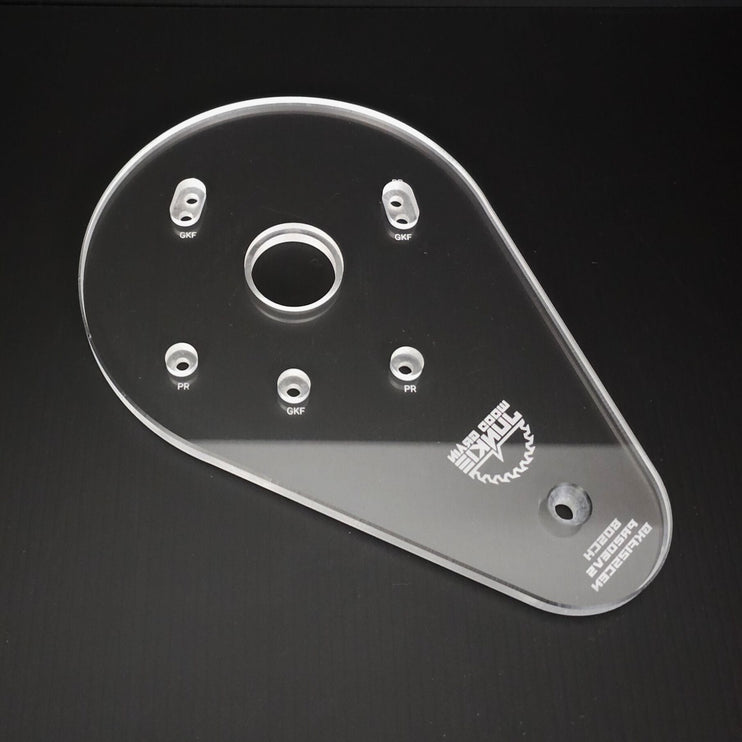 SINGLE GRIP Router Base Plate for Bosch Colt PR20EVS and GKF125CE