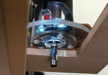 SINGLE GRIP Blank Router Base Plate