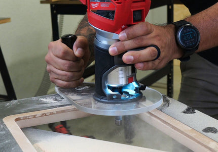 SINGLE GRIP Router Base Plate for Milwaukee M18 FUEL 2723-20