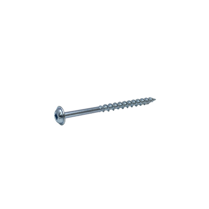 2-1/2'' Coarse Thread #8 Zinc Pocket Hole Screws - 100 Screws