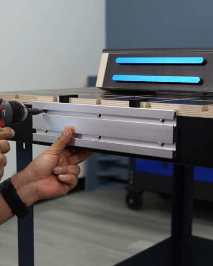 BenchMount™ Trim Router Table — Phenolic & Aluminum Build