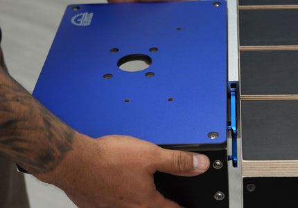 BenchMount™ Trim Router Table — Phenolic & Aluminum Build